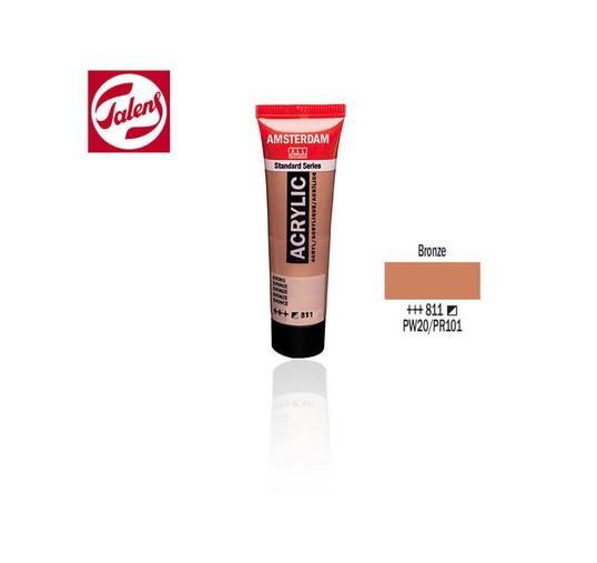 Talens Amsterdam akrilfesték, BRONZ 20 ml - 811 Bronze