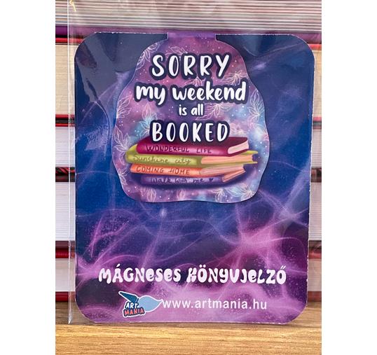 Sorry - Mágneses könyvjelző