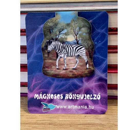 Zebra - Mágneses könyvjelző