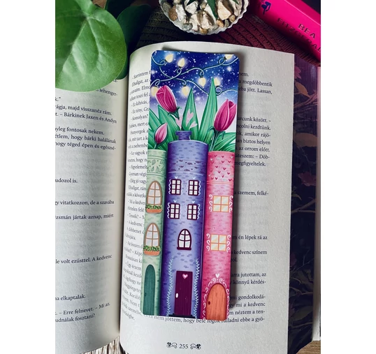 Könyves utca - Hagyományos könyvjelző