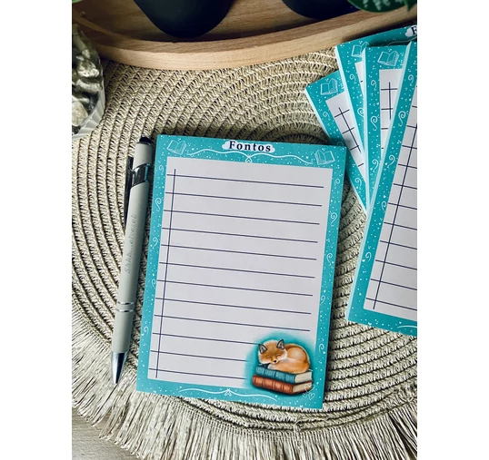 Róka - jegyzettömb