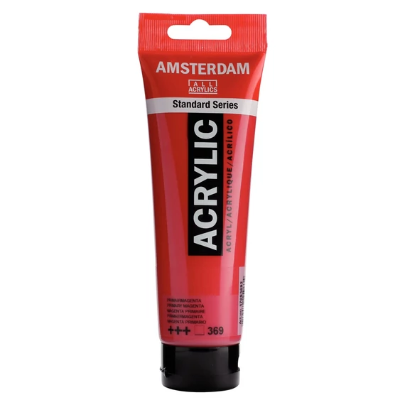Talens Amsterdam akrilfesték, MAGENTA 120 ml - 369 Primary Magenta