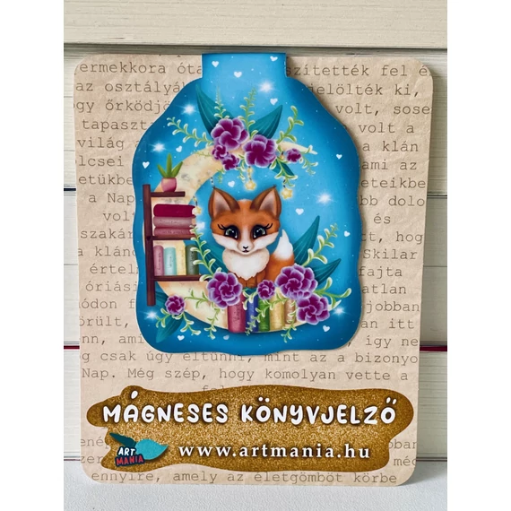 Rókalány - Mágneses könyvjelző
