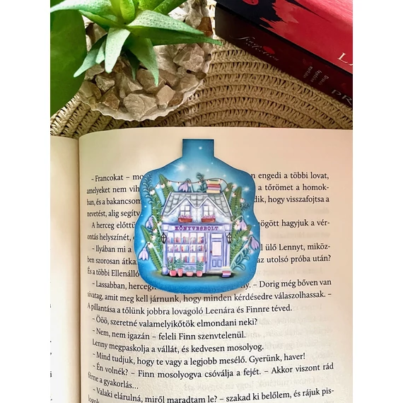 Könyvesbolt március - Mágneses könyvjelző