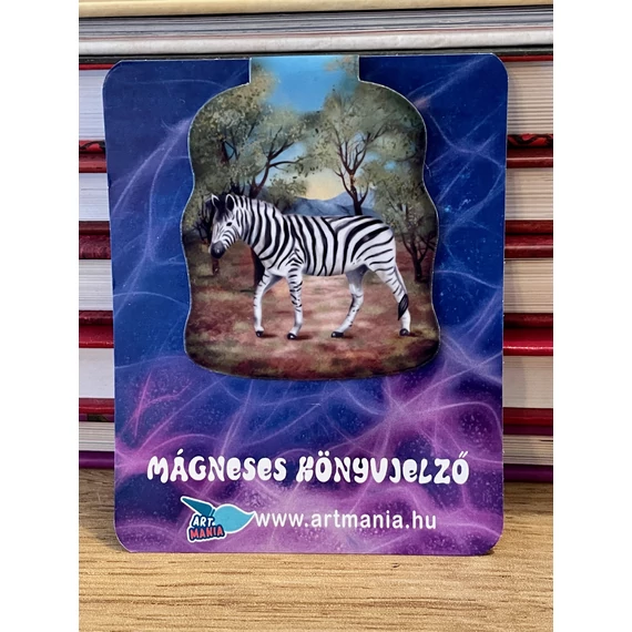 Zebra - Mágneses könyvjelző