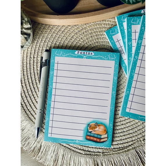 Róka - jegyzettömb