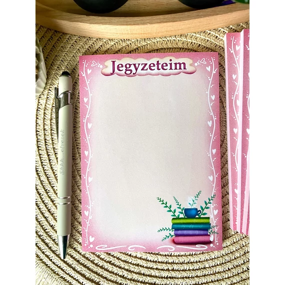 Jegyzeteim - jegyzettömb