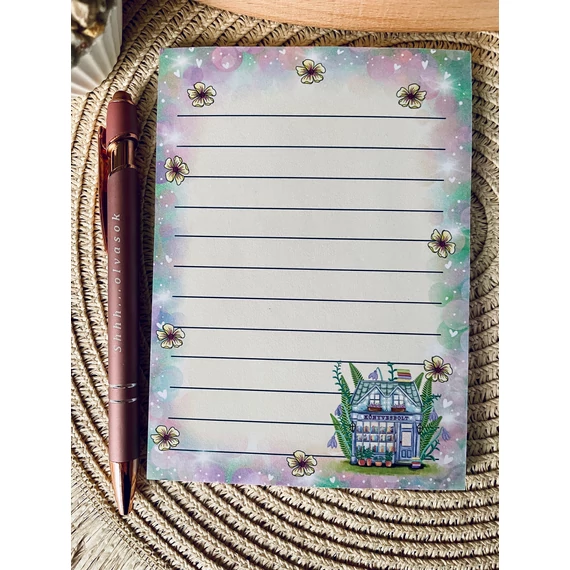 Márciusi könyvesbolt - jegyzettömb